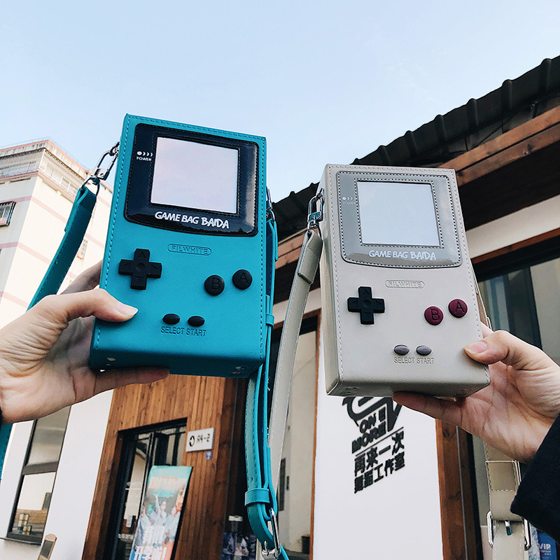 Retro Handheld Console - Borsa a tracolla mini a forma