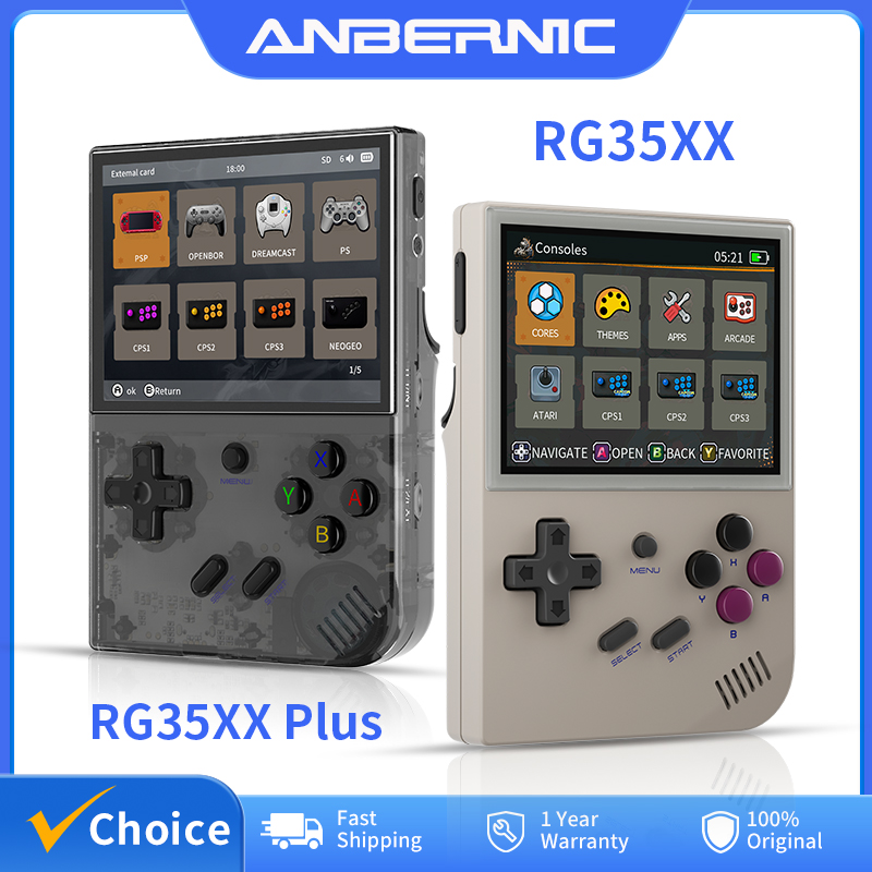 Retro Gaming Hub - ANBERNIC RG35XX Plus/RG35XX Console di gioco