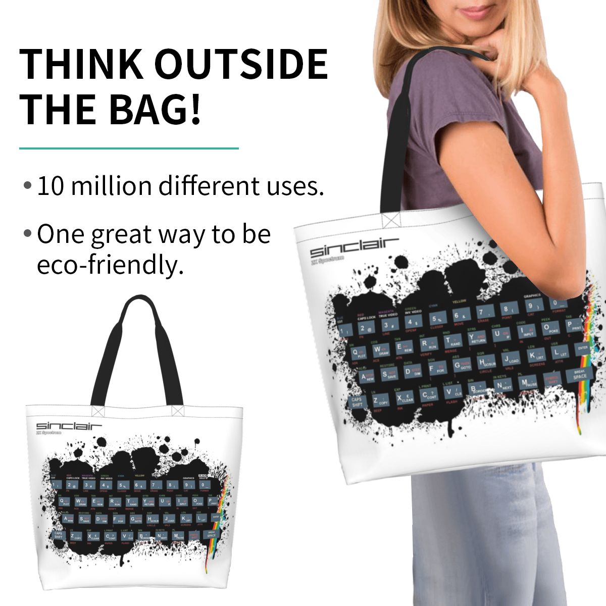 Retro Gaming Shops - Borsa tote per la spesa Retro