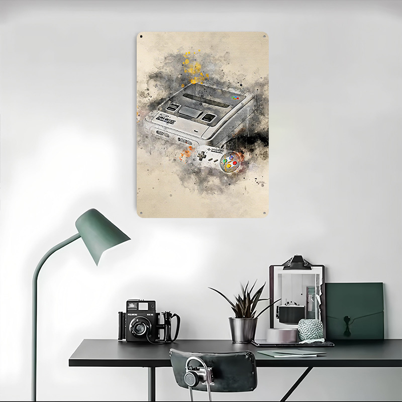 Poster Metallico da Gaming, Ar - Retro Gaming Bar recensione e prezzo