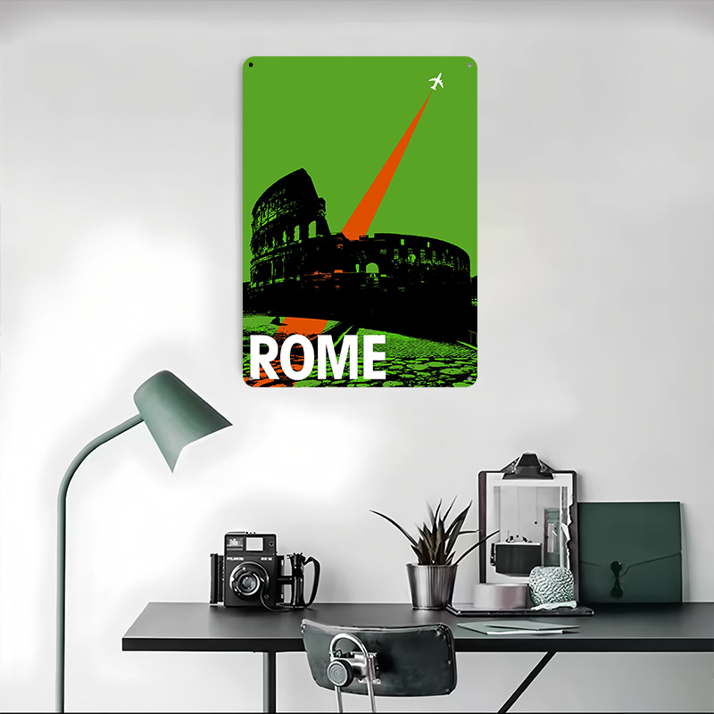 Poster in metallo da viaggio d - Retro Gaming Bar recensione e prezzo