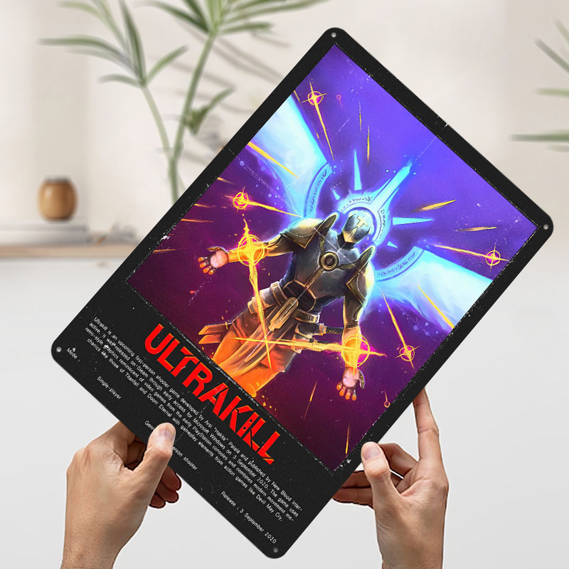 Poster Metallico del Gioco Ult - Retro Gaming Bar recensione e prezzo