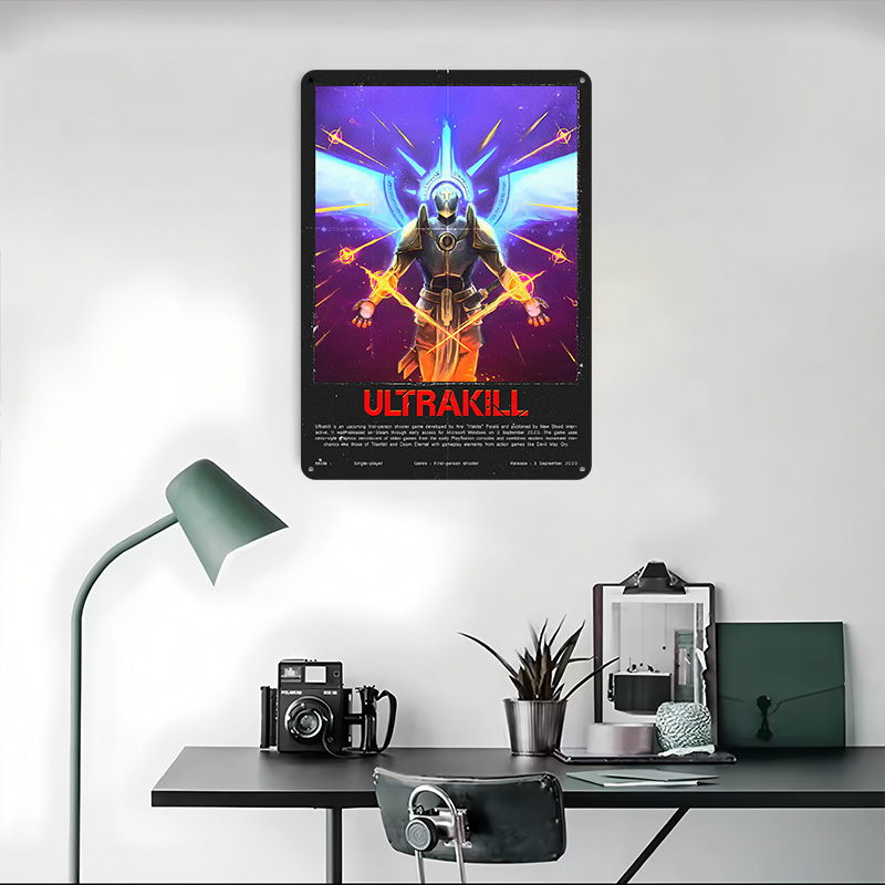 Poster Metallico del Gioco Ult - Retro Gaming Bar recensione e prezzo