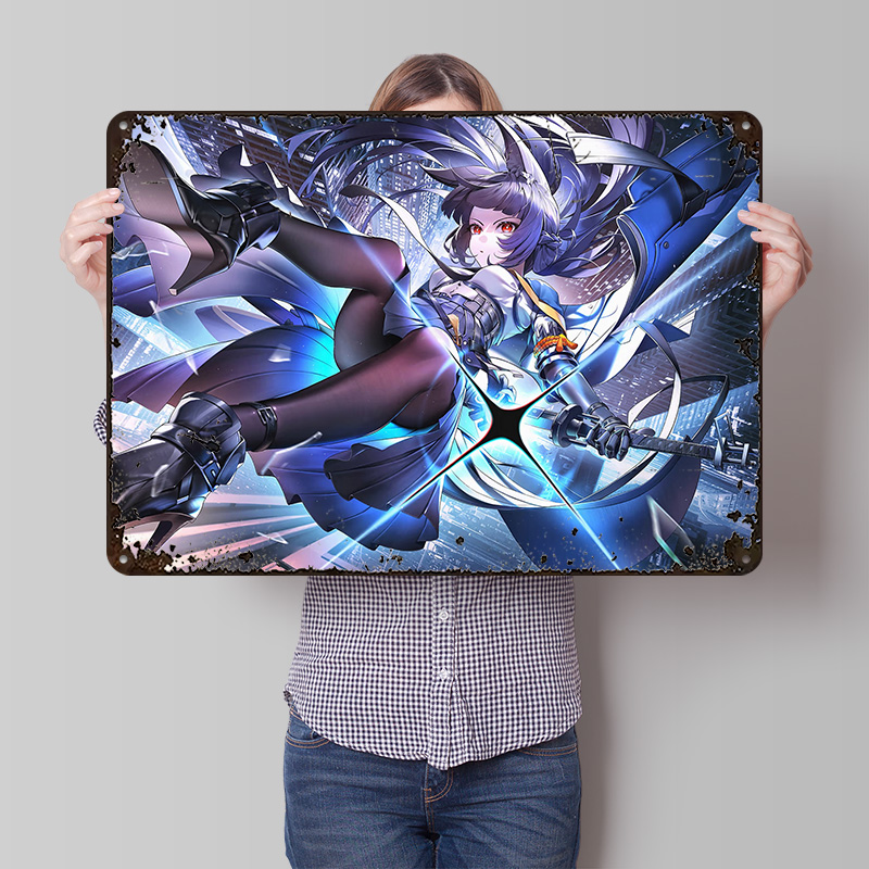 Poster in Metallo Hoshimi Miya - Retro Gaming Zone recensione e prezzo