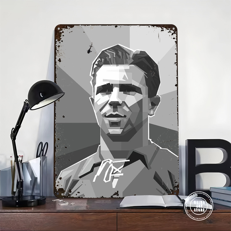 Poster di Ferenc Puskas, Targh - Retro Gaming Bar recensione e prezzo