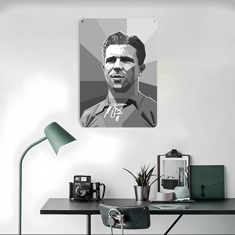 Poster di Ferenc Puskas, Targh - Retro Gaming Bar recensione e prezzo