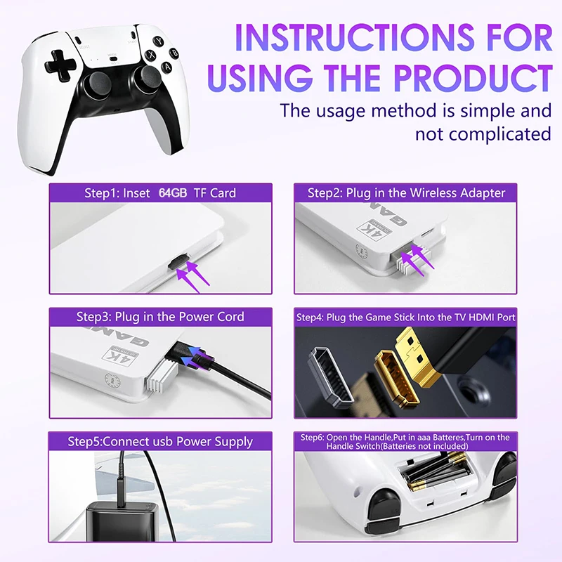 Nuova Console di Gioco M15 4K  - Retro Gaming Stick recensione e prezzo