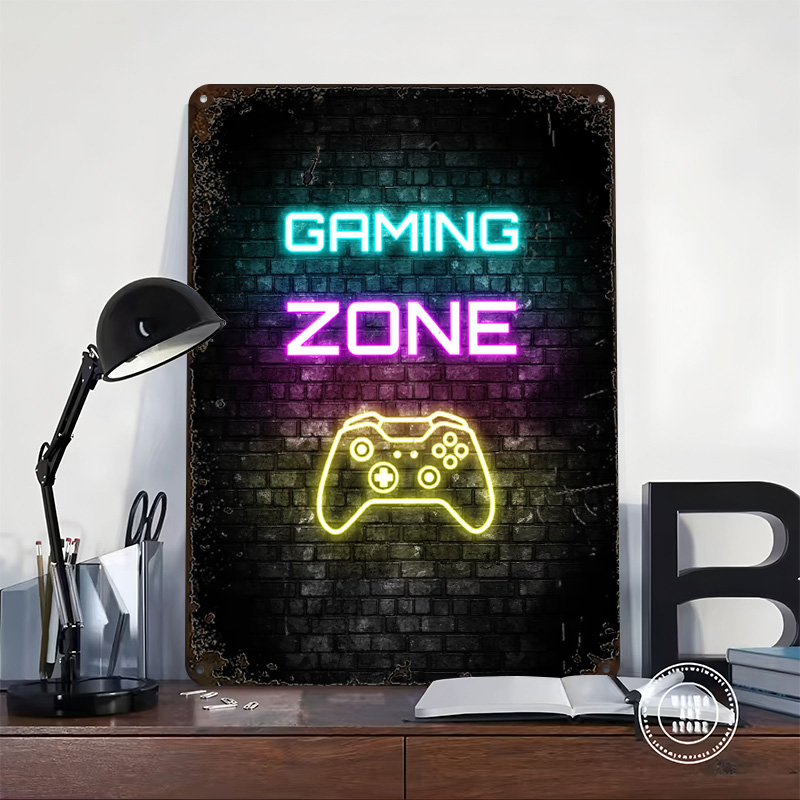 Insegna al neon della zona di  - Retro Gaming Zone recensione e prezzo