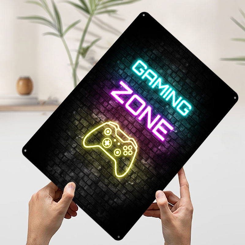 Insegna al neon della zona di  - Retro Gaming Zone recensione e prezzo